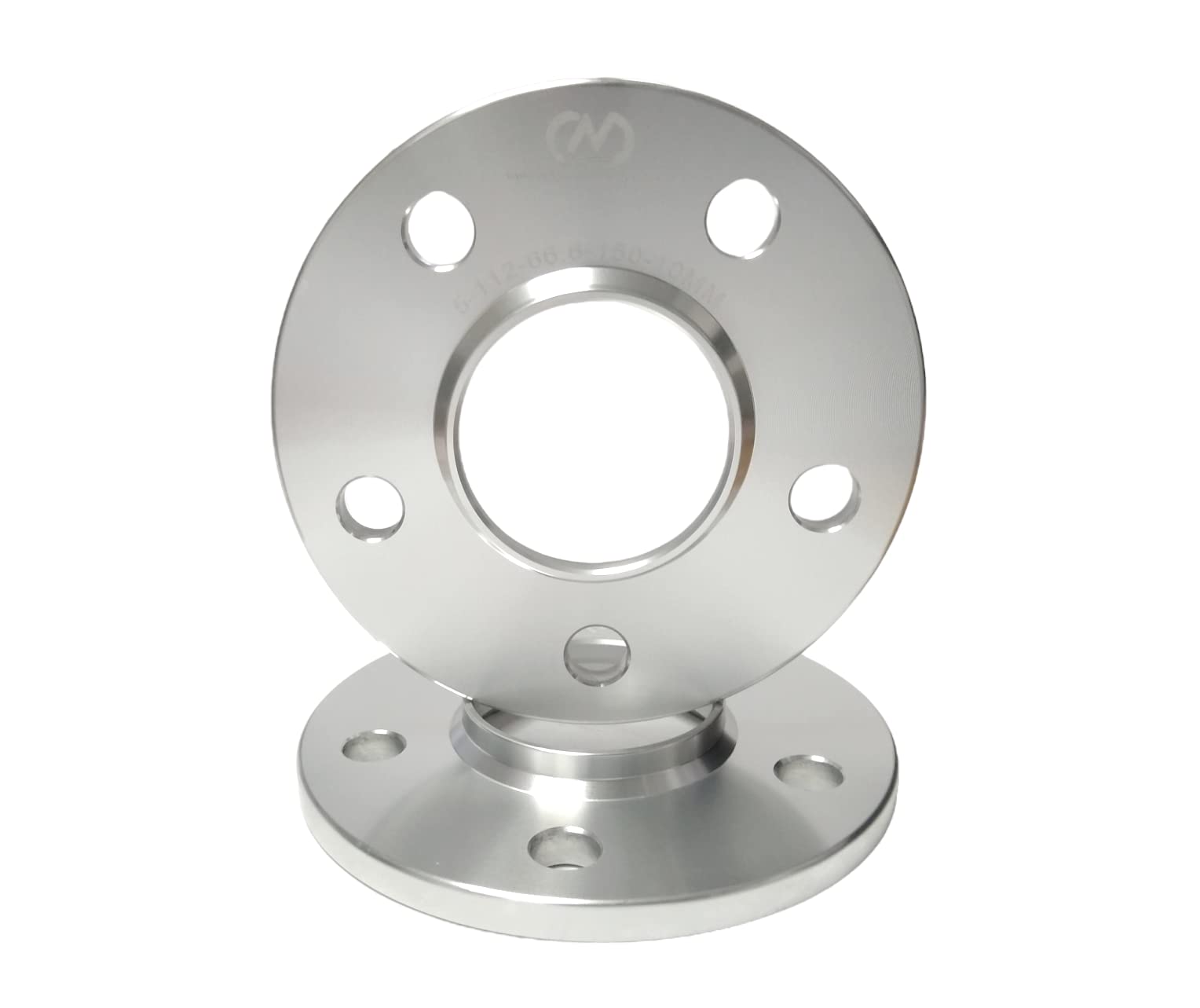 10mm Hub-centric Spacers 10mm Wheel Slip-On Spacers – 5x112, 66.6
