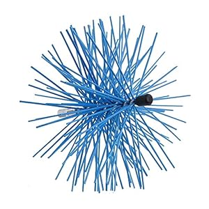 Saturnia 22020755 schoorsteenveegborstel, nylon, 200 mm