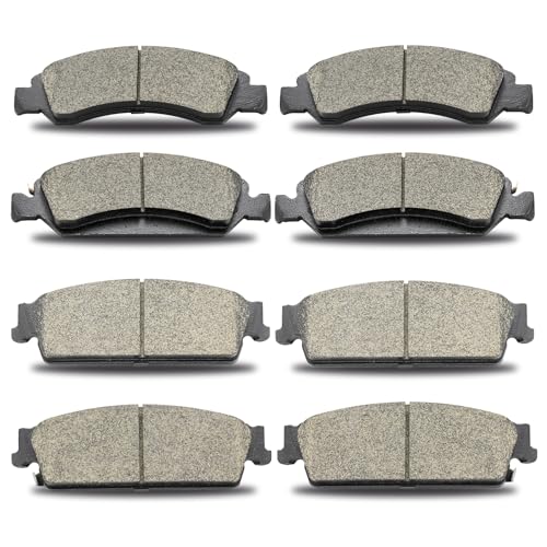 D1363 D1194 Front & Rear Ceramic Brake Pads Set Compatible With Cadillac Escalade Escalade ESV...