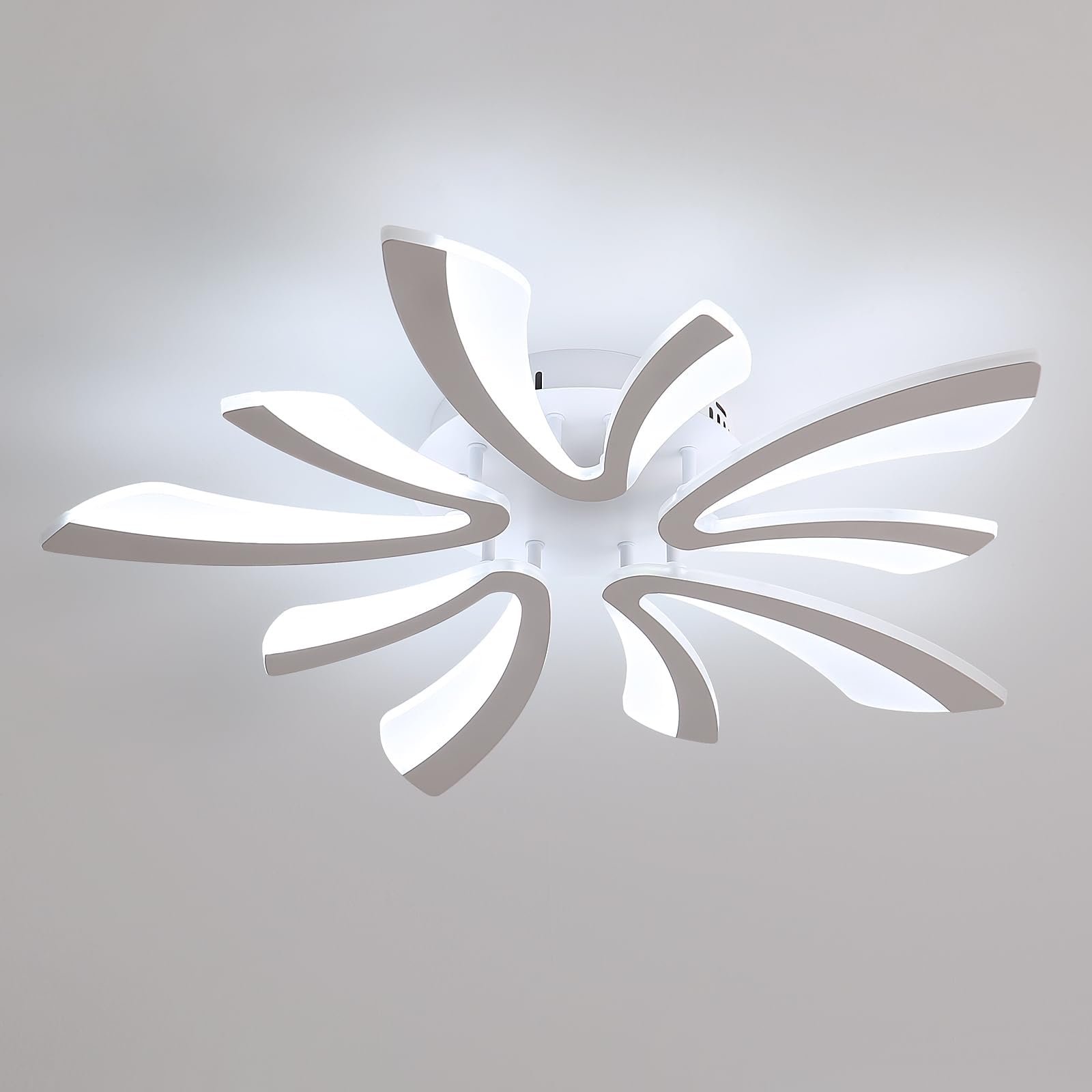 Comely LED Ceiling Light, 50W 5625LM Ceiling Light, Modern Ceiling Light for Living Room, Bedroom, 71 cm, 6500K Cool White Light