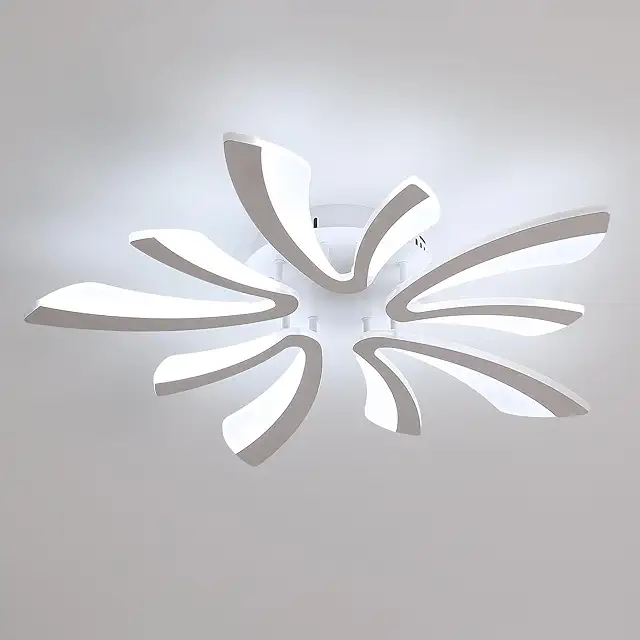 Plafoniera LED a Soffitto Moderna Bianca 50W - Lampade LED a Soffitto