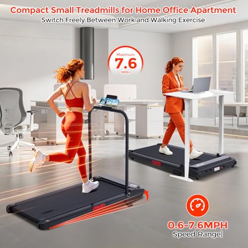 Image of Portable Walking Pad Treadmill for Exercising, Model HG002