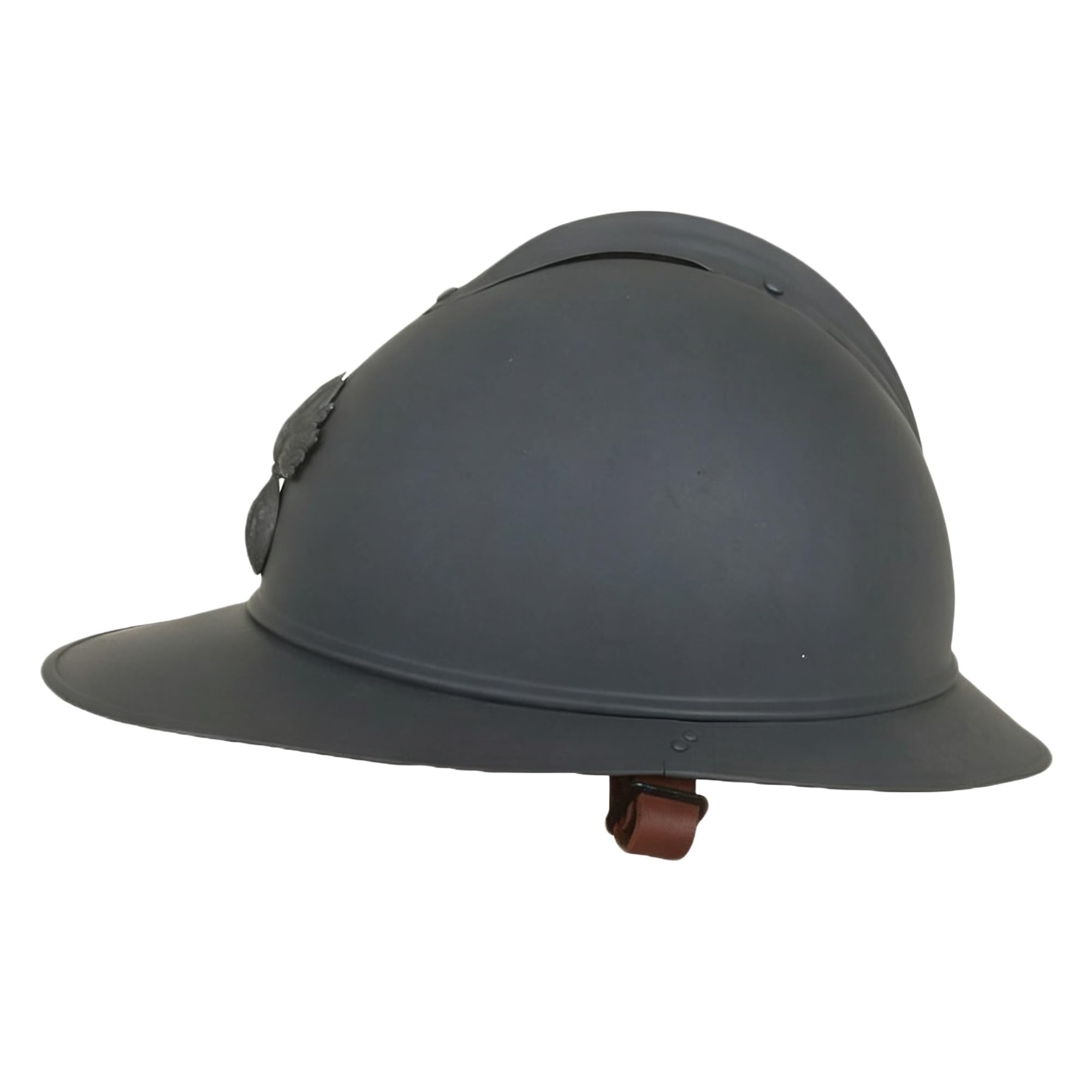 Replica di Elmetto in Acciaio Francese Modello M1915 Prima Guerra Mondiale | 1500 g, resistente, vintage, storico, rievocazione storica, cosplay, teatro, oggetto di scena, oggetto da collezione