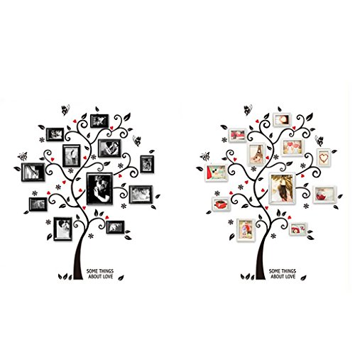 Flameer Family Tree Photo Frames Decalque Em Parede - O Destaque Mais Doce Da Sua Casa