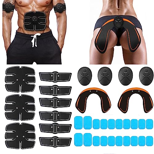 Elettrostimolatore Glutei Muscolare Elettronico EMS Hips Trainer USB