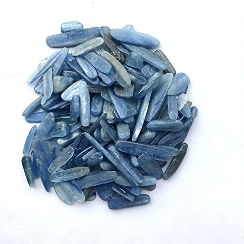 Quartz De Cyanite Naturel Poli En Tranche Bleue - 20-40g, Pierre Précieuse Pour Collection, Décoration, Artisanat