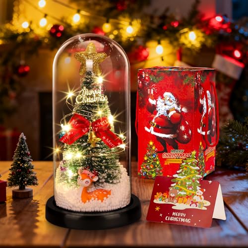 HOTOIQ Weihnachtsdeko Weihnachtsbaum Rentier Led,Ewige Weihnachtsmann...