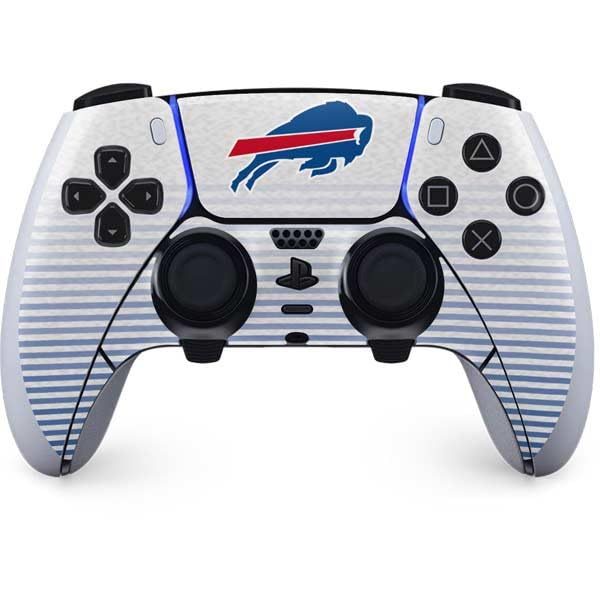 Skinit Decal Gaming Skin Compatible with PS5 DualSense Edge Pro Controller - Officially Licensed NFL Buffalo Bills Breakaway Design
