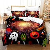 edredon de emojis 【Preciosa factura】La cremallera oculta cosida facilita la rápida colocación y extracción de la ropa de cama. 4 cintas en las esquinas ocultas evitan que el edredón se deslice. Puntada de costura buena, alto conteo de hilos