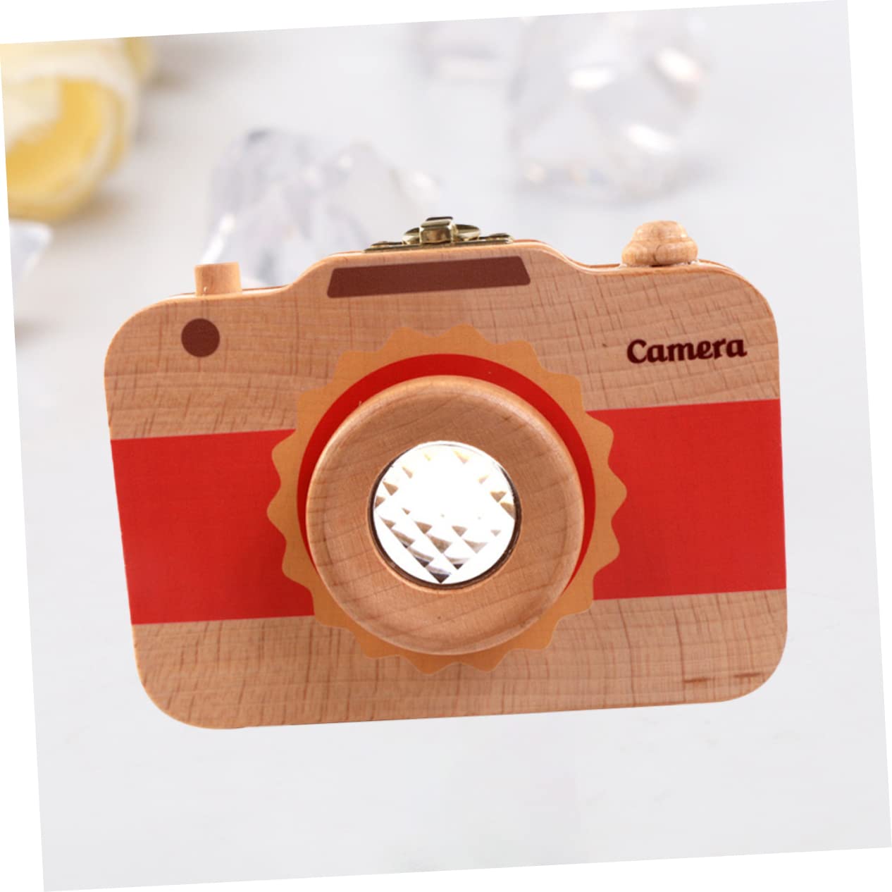 Cabilock 1 Caja Organizador De Recuerdos Para Niños Caja De De Recuerdo Caja De De Madera Diente De Leche De Madera Protector De Para Niños Bebé Nacarado Cámara