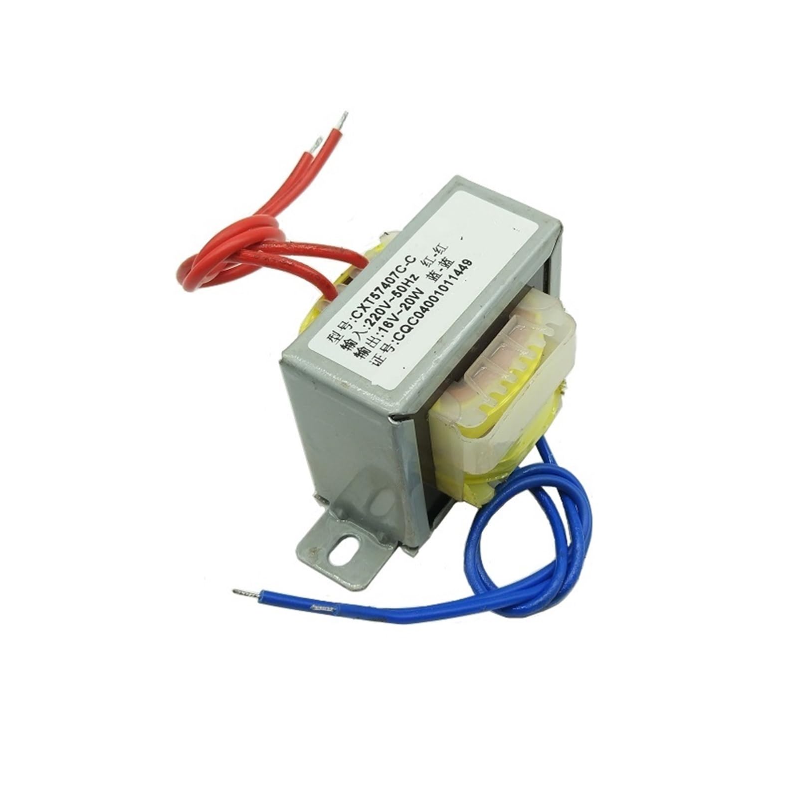 Transformateur EI 20W 220V 16V AC résout les pannes de courant