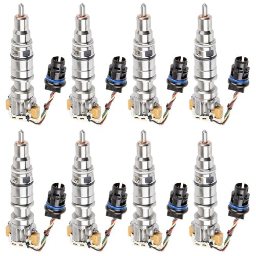 For Ford Excursion F250 6.0L Powerstroke Complete Diesel Fuel Injector Set - BuyAutoParts 35-80993FN Remanufactured