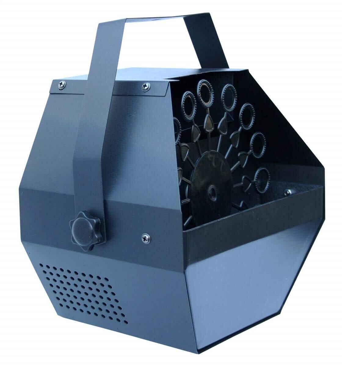 E-Lektron B500-R Seifenblasenmaschine mit Fernbedienung – Bubble Machine mit 2 l Flüssigkeit – Netz-, Batterie- & Powerbank-Betrieb – für Party, Hochzeit, Kinder & Garten