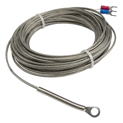 Cable de termopar de 10m FTARR01 para evitar interferencias en mediciones con anillo de 6mm 5
