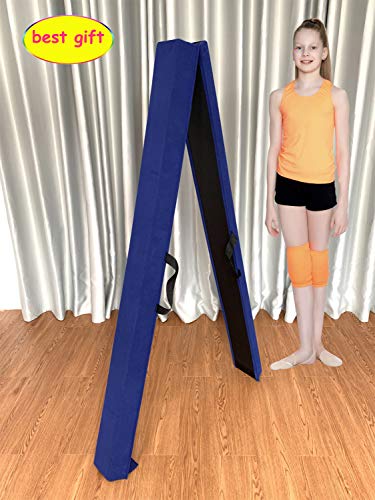 Image of Marfula 6 FT / 8 FT / 9 FT Folding Gymnastics Beam Foam Balance Floor Beam