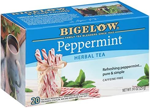 BIGELOW TEA HERB PURELY PPPRMNT, 20 BG