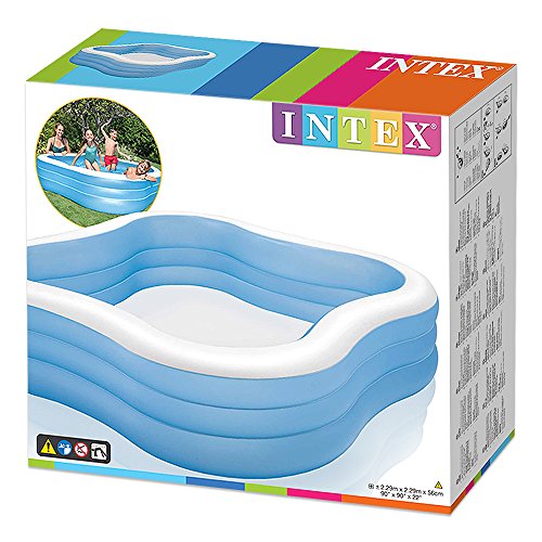 Image of Intex Air Baloon Pump and Intex Swim Center Family Pool