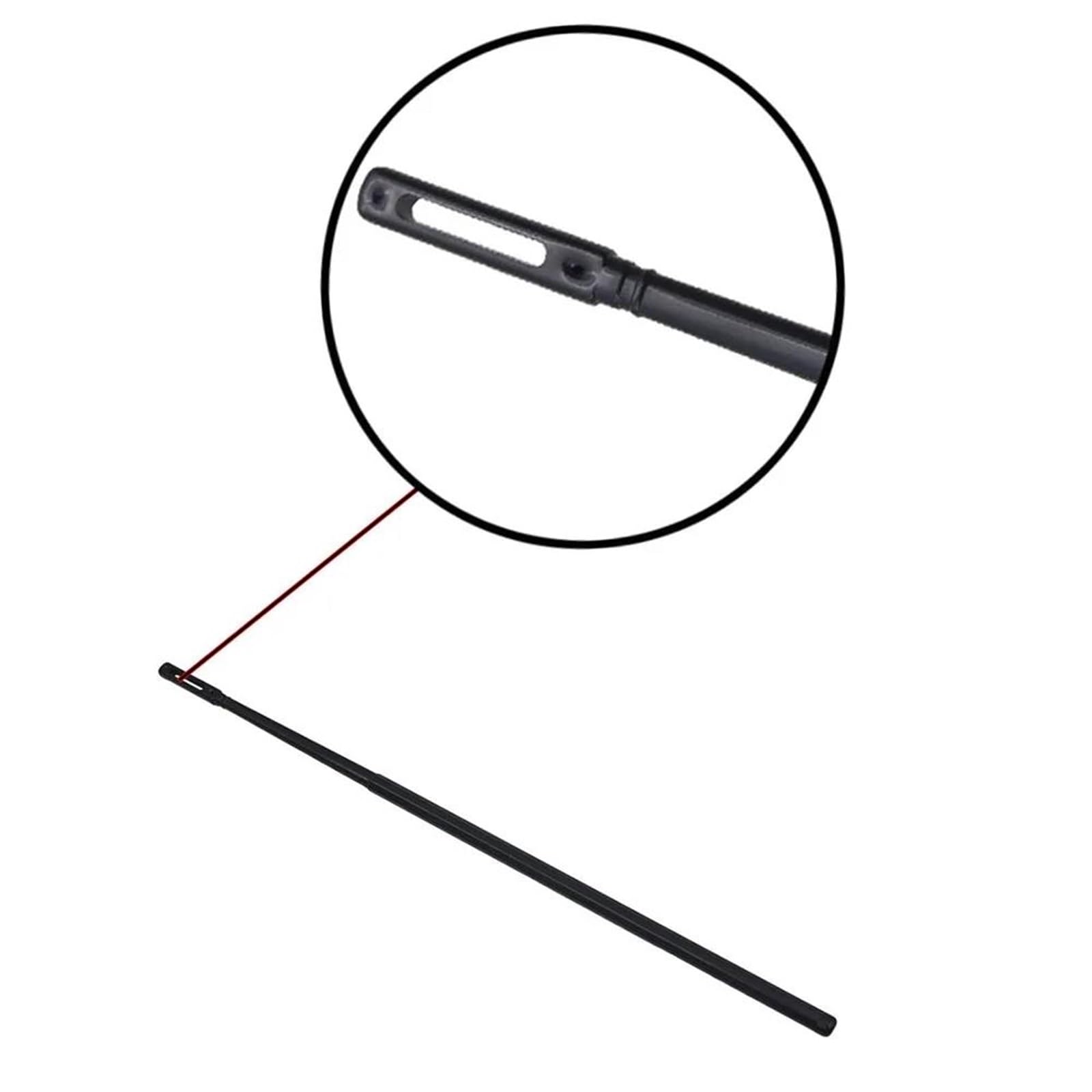 Flauto Dolce Professionale Strumento A Fiato Con Registratore Professionale In ABS Trasparente A 8 Fori (ideale Per Principianti)(Pink)