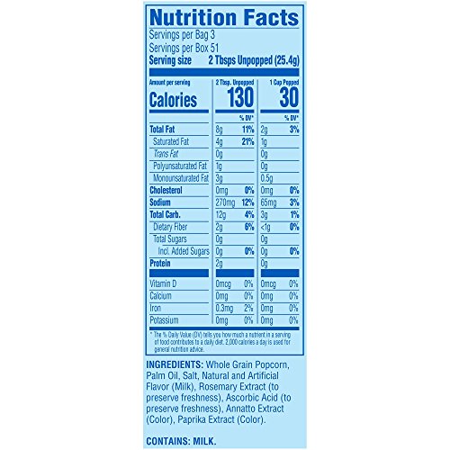 Image of Pop Secret Popcorn, Movie Theater Butter, 3 Ounce Microwave Bags, 18 Count Pantry Pack