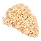 VBESTLIFE Poplar Wood Wool Pet Cushion Natural Climbing Bedding for Lizard and Snake, Wood Moss for Reptile Supplies and Pet Box Filler WoodAspen Silk(400g)