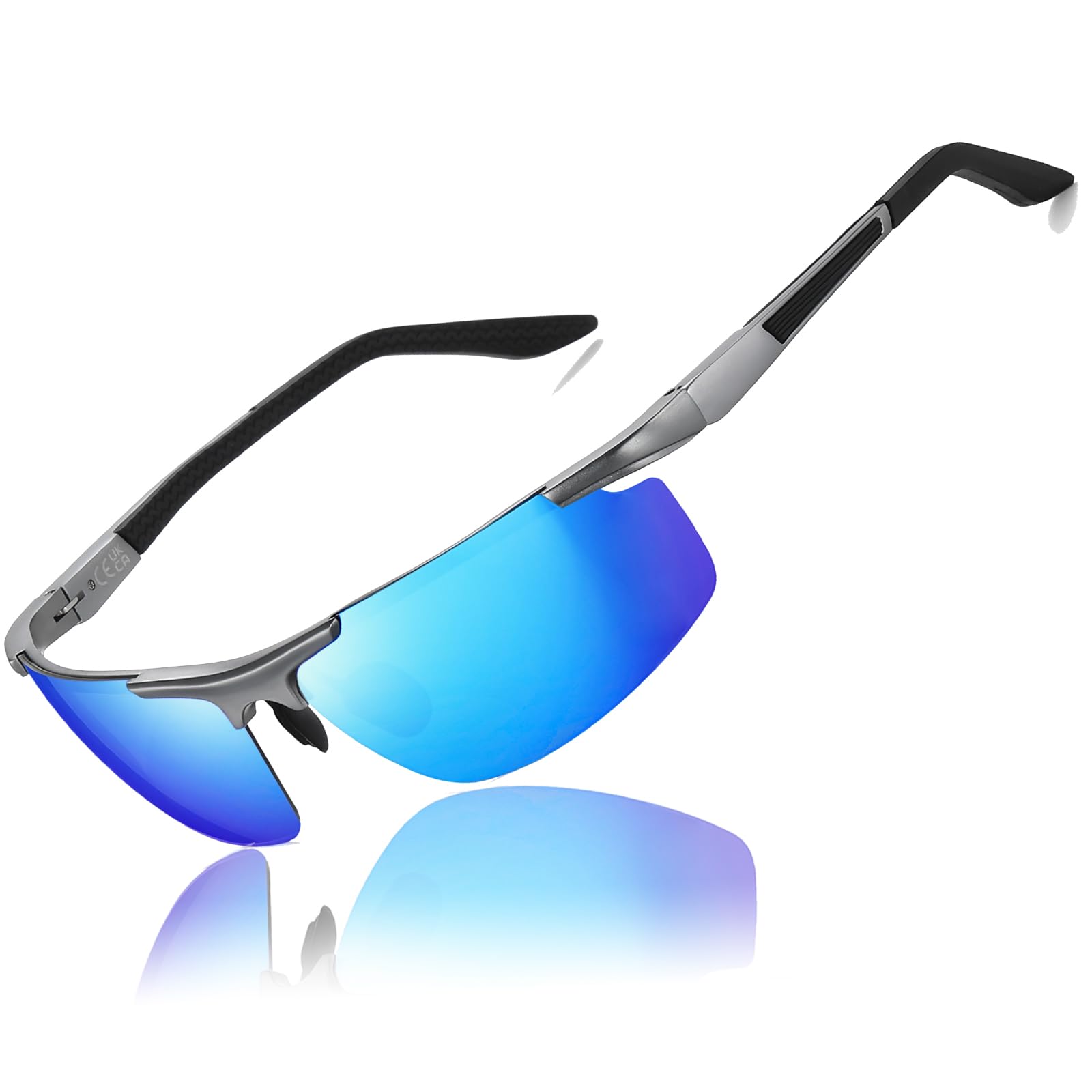 PerfectmiaoxuanPilot Sunglasses Polarised for Mens Womens Classic Vintage Style Ultralight Metal frame Glasses Shades Driving Fishing UV protection