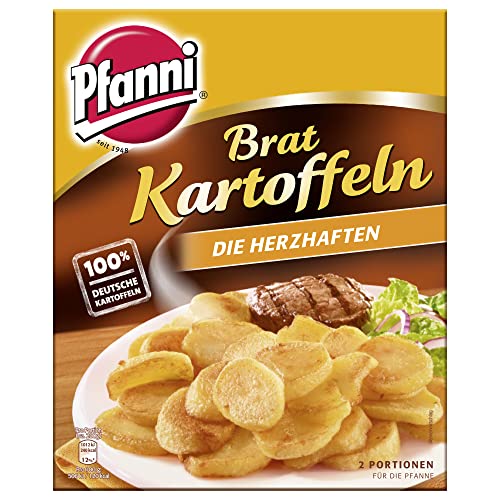 Pfanni Kartoffelfertiggericht Bratkartoffeln Die Herzhaften für eine schnelle Zubereitung mit 100% deutschen Kartoffeln 400 g 1 Stück