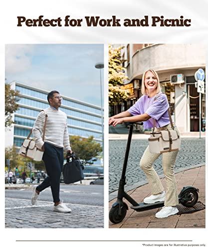 Sunny Bird Insulated Lunch Bag Tactical Lunch Box Cooler For Men And Women (Classic Ivory) #TOP7