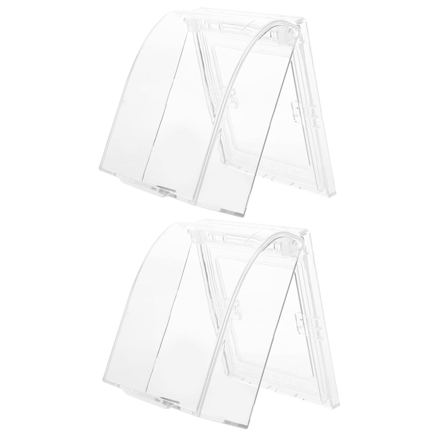 10pcs Boy Girl Outlet Transparent Electric Socket Safety Guard for Boys and Girls Easy Installation Wall Protectors Babyproof for Home Use