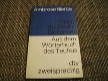 Perfect Paperback From the Devil's Dictionary / Aus dem Wörterbuch des Teufels [German] Book