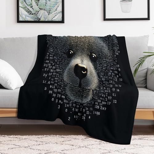 Couverture polaire ours : le cadeau idéal pour un lit douillet