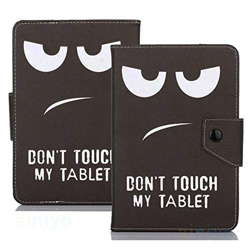 Phevos 7''/7.85''/8'' Tablet Pc Case Cover, Foldable And Solid Stand Case, Compatible With All Universal 7/7.85/7.10 Inch Tablets Pc(Eyes) #TOP1