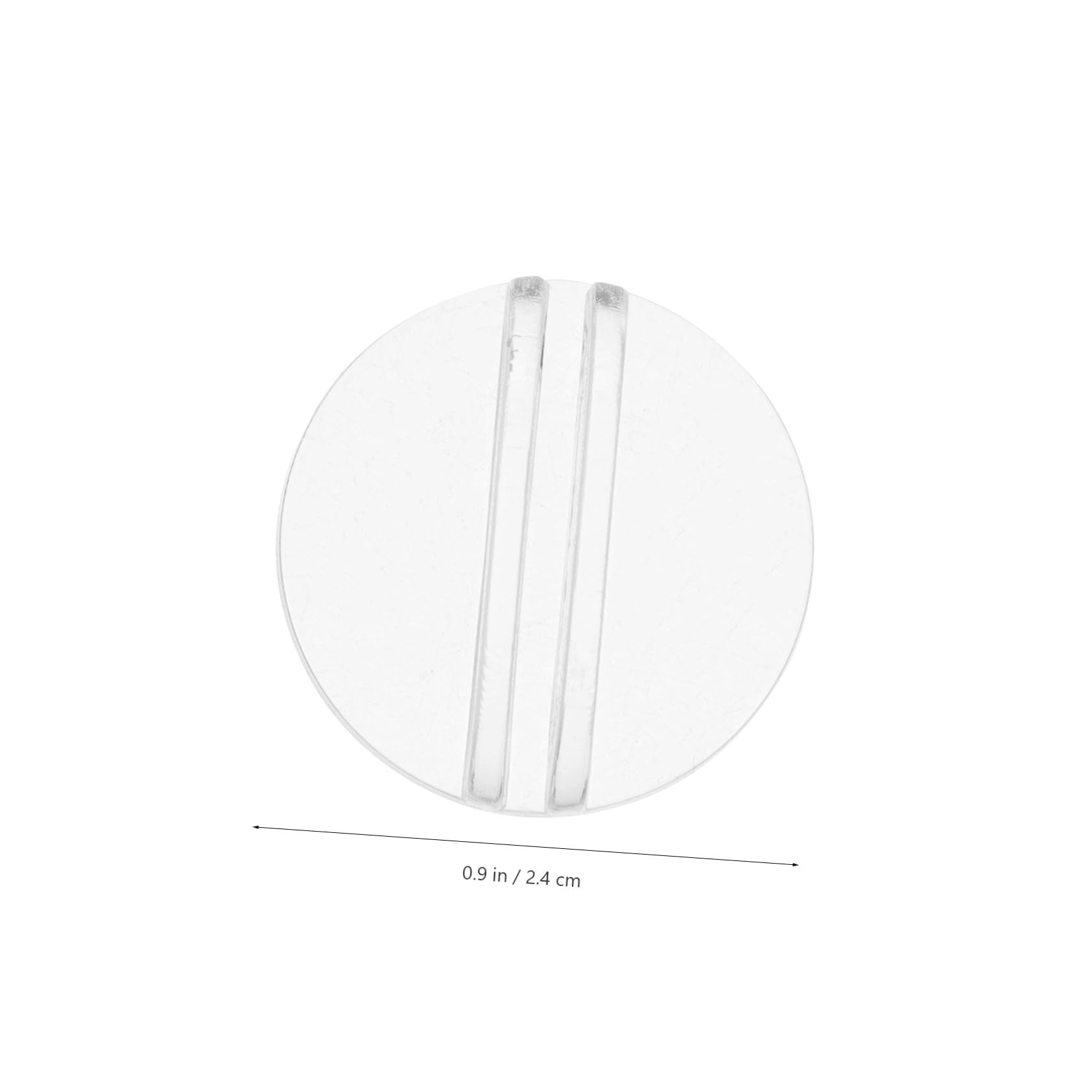 DOITOOL 5 Series Soporte De Tarjetas Transparentes De Organizador De Tarjetas De Visita Para Oficina Compacto Y Práctico Para Mostrar Y Menús 50 Piezas X 5