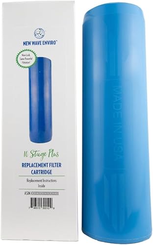 New Wave Enviro Cartucho de repuesto para filtro de agua de 10 etapas más