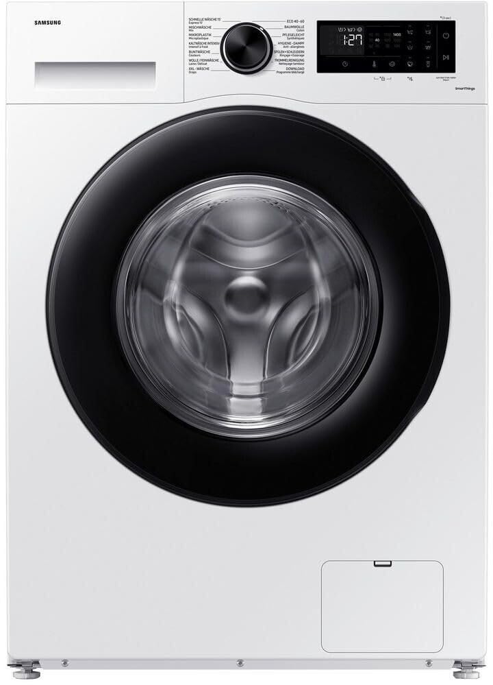 Samsung WW90CGC04AAEEG Frontlader-Waschmaschine, 9 kg Kapazität, Weiß