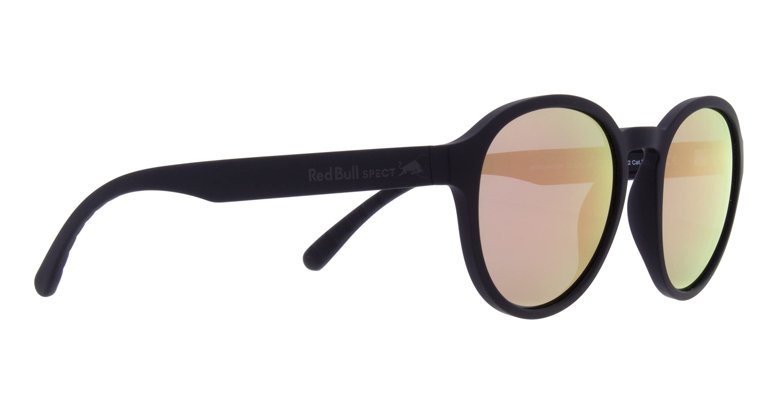Red Bull Spect Eyewear Margo Sunglasses, Matt Soft Touch Black, L