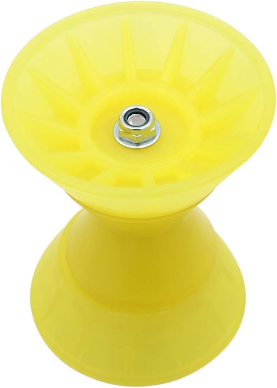 Ultimate 4 X 7 Overall Width Boat Trailer Roller Bow Stop Polyurethane 1/2 Mounting Hole
