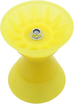 Ultimate 4 X 7 Overall Width Boat Trailer Roller Bow Stop Polyurethane 1/2 Mounting Hole