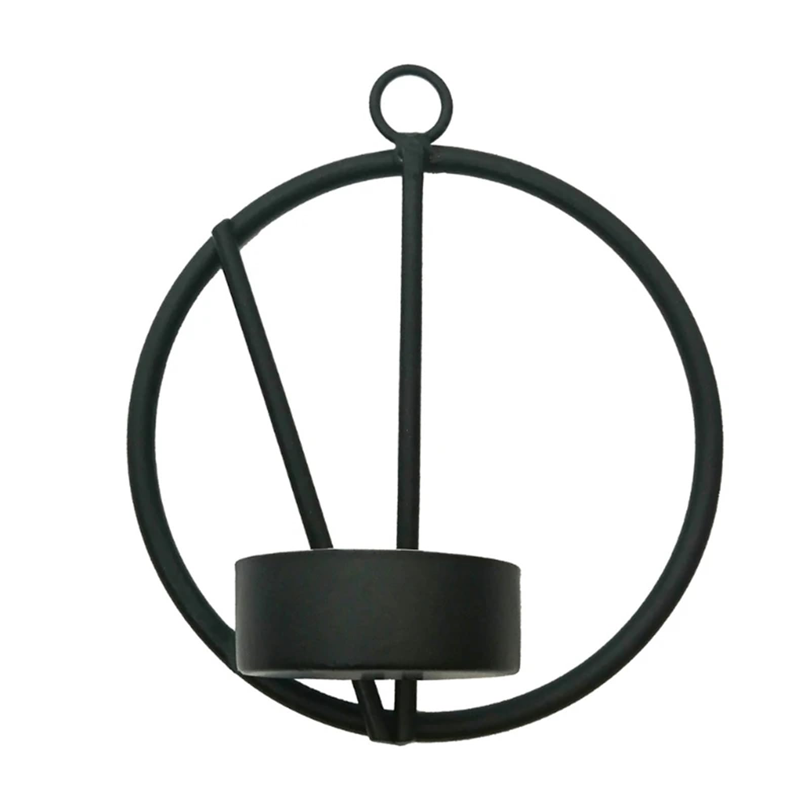 Wall Candle Sconce Holder Tealight Geometric Wall Shelf Living Room Table Home Bedroom Bathroom(Color 2)