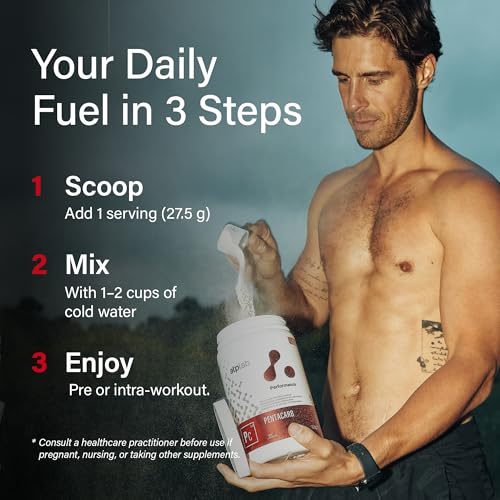 Image of ATP LAB Pentacarb 1.1kg Powder 40-Servings - Unflavoured, Carbohydrate and Electrolyte, Energy and Endurance, Ideal for Post-Workout Recovery, Easy Mixing Formula for Active Lifestyles