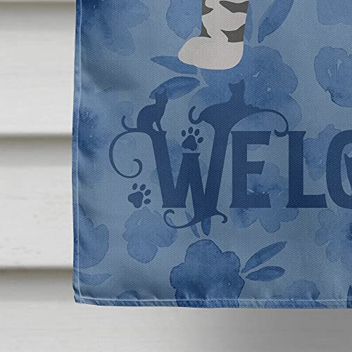Drapeau de bienvenue American Bobtail grand format résistant aux UV