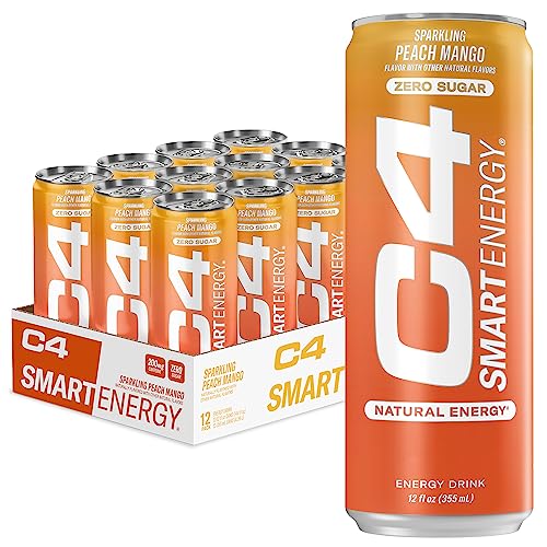 C4 Smart Energy Drink - Sugar-Free With No Artificial Colors