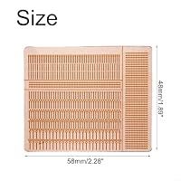 Micpointik Kupfer-PCB-Reparaturpad für BGA-IC-Lötstellen, Selbstklebendes Lötfolien-Set mit 100+ Formen für Handy-Mainboard-Reparatur, Flache Oberfläche für Nahtlose Verbindungen, Ca. 4,8x5,8 cm – Ansicht 8