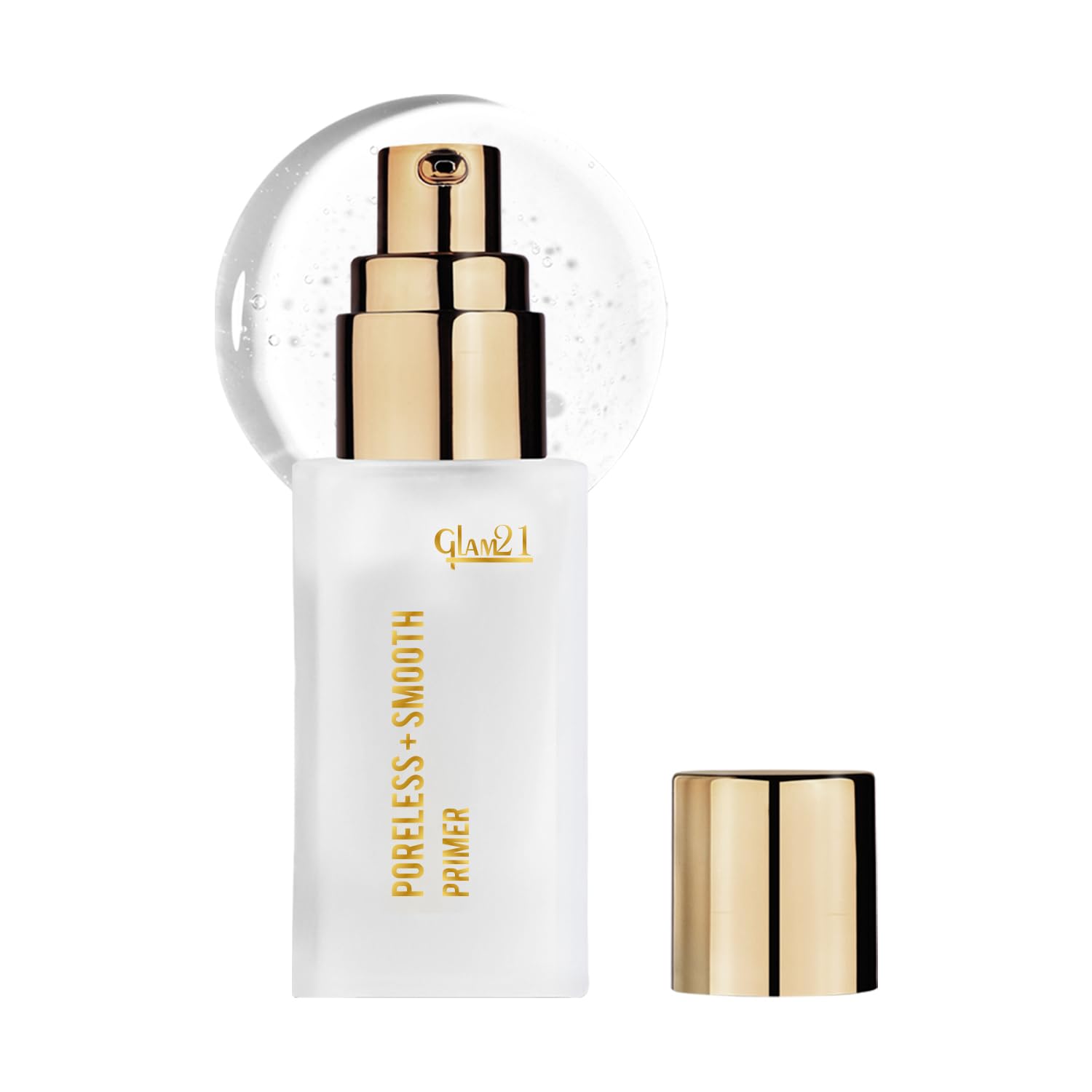 Glam21 Poreless & Smooth Primer | Skin-Hydrating Poreless Primer With Natural Glow Finish For Face Makeup | Blends seamlessly | Lightweight texture| 30ml