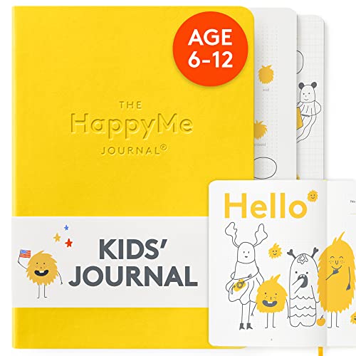 The Happyme Journal – The Daily Gratitude Journal For Kids Aged 6-12 To Promote Happiness, Develop Positive Habits And Nurture Enquiring Minds - English (Us) (Yellow) #TOP21
