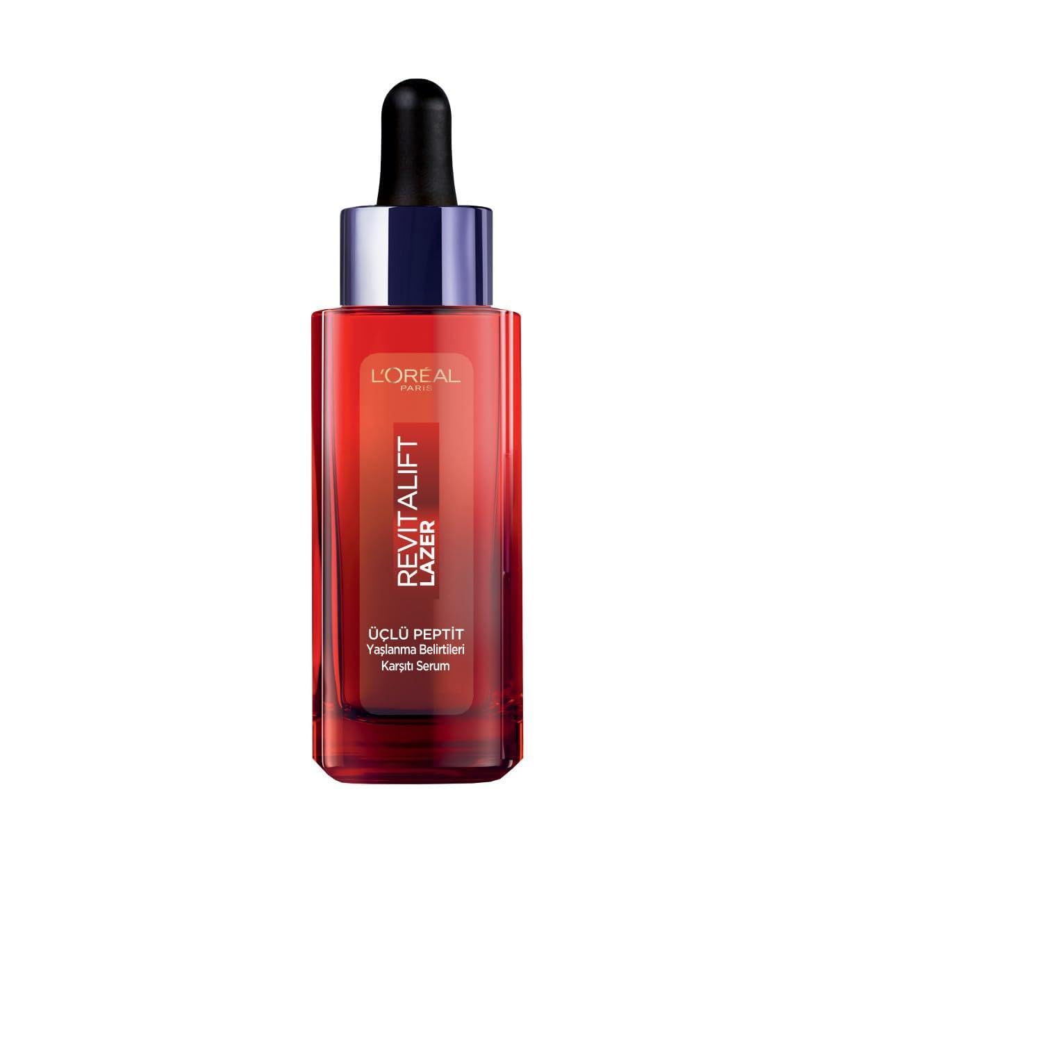 L'Oreal Paris Revitalift Lazer Yaşlanma Belirtileri Karşıtı Üçlü Peptit Bakım Serumu