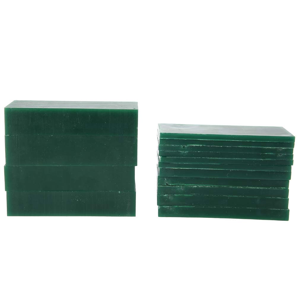 Incisione di Gioielli in Cera Verde con Intaglio Spesso, Stampo per Anelli con Tubi e Cima Piatta
