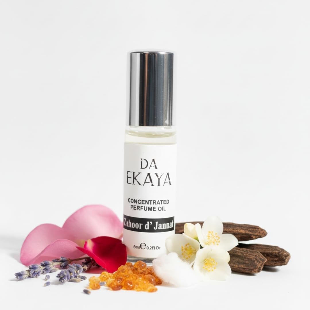 Zahoor d’ Jannat | Alcohol-Free | Long-Lasting Non-Alcoholic Roll-on Attar | Premium Attar | Jasmine, Rose, Lavender, Oud, Amber & Musk | 6ml-picture-38