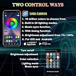 DEHERANE Interior Car LED Strip Lights, APP & RF Remote Control - Image 3