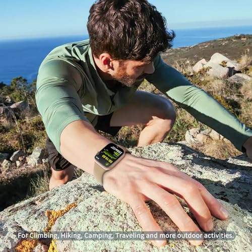 Image of 6 Pack Sport Bands Compatible with Apple Watch Band 38mm 40mm 41mm 42mm 44mm 45mm 49mm 46mm,Silicone Waterproof Strap for iWatch Apple Watch Series 11 10 9 Ultra 8 7 6 5 4 3 2 1 SE Women Men