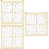 Bright Creations Unfinished Chicken Wire Window Picture Frame Set (10 x 10 in, 3 Pack)